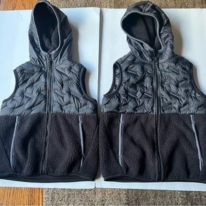 OLD NAVY Vests with hoodie x2
